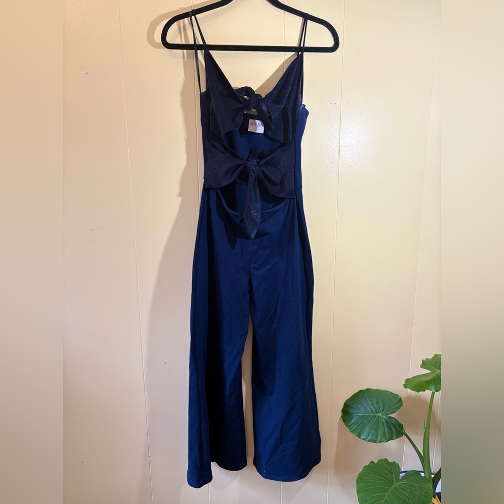 Elegant Navy Jumpsuit